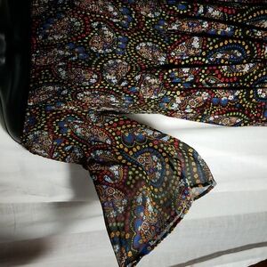 M off-shoulder Floral Boho Top